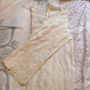 New with out tag,  lucky brand lace shirt/dress
